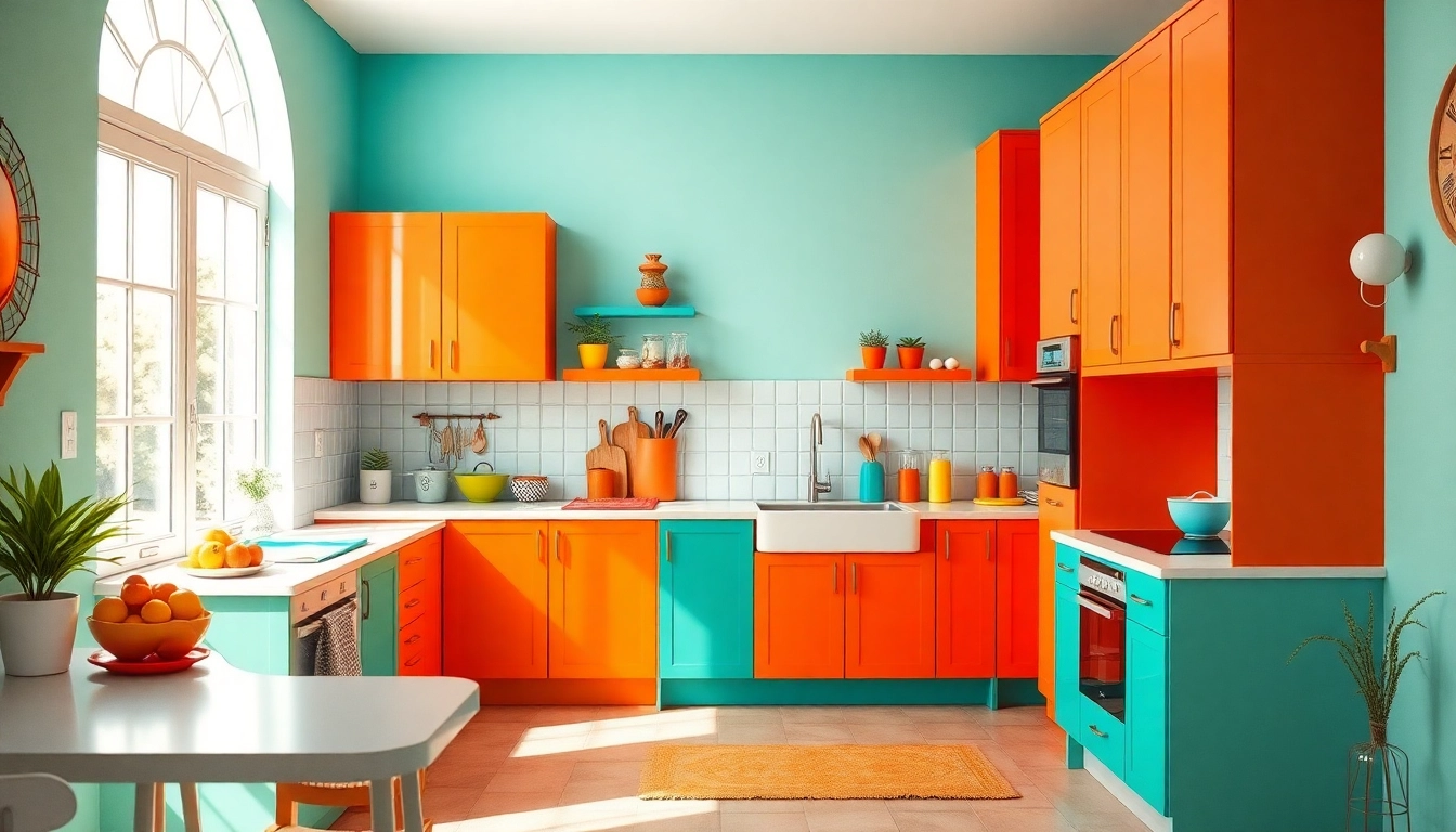 20 Vibrant Kitchen Color Palettes That Will Make You Smile Every Time You Cook!