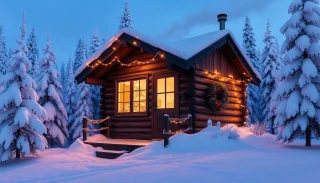 10 Unforgettable Christmas Experiences in Cozy Cabins in the Woods (Perfect for Family Trips!)